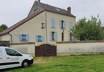 Ravalement de façadee à Nanteuil-lès-Meaux 77