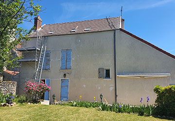 Ravalement de façadee à Nanteuil-lès-Meaux 77